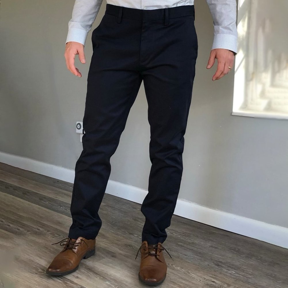 Banana Republic - Chino - Men's - Skinny Fit - Stretchy - Blue - 33x32